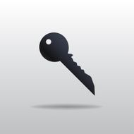 Vector icon of Key