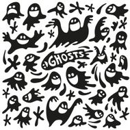 funny ghosts - icons set N2