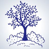 tree silhouette N62