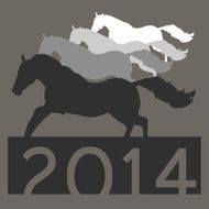 Vector horses N3