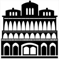 House icon isolated on white background N3