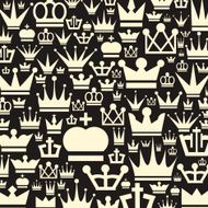 Crown a background