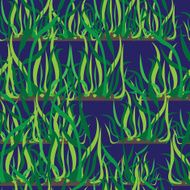 colored grass seamless pattern