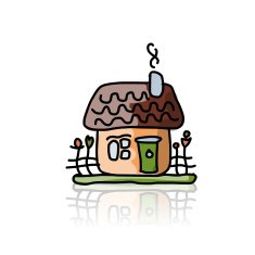 House icon sketch for your design N15
