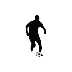 football players silhouettes N7