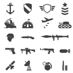 Military icons N6