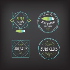 Surf badges