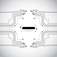 Abstract background - Circuit board texture N2