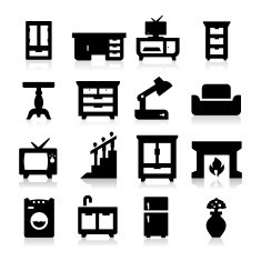 Furniture icons N13