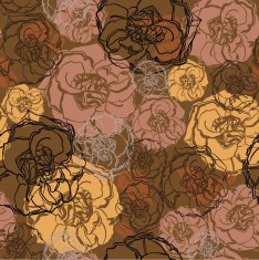 Spring pattern with flowers