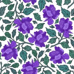 Seamless Floral Pattern N1553