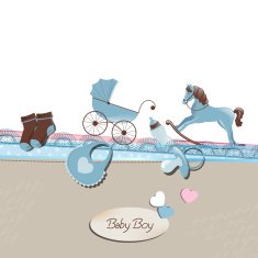 Vector Baby Shower N2