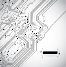 Abstract background - Circuit board texture N3
