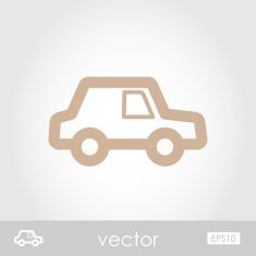 Car vector icon N2