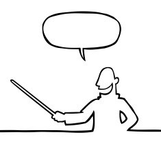 Teacher with pointer N2