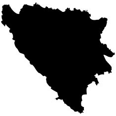 Bosnia & Herzegovina map