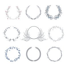 Floral Wreath Collection