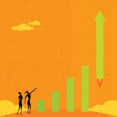 Profits taking off