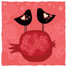 Birds and Fruits (Series) N7
