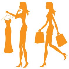 Orange Shopping N2