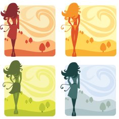 Seasonal Silhouettes