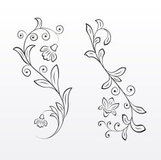 Floral tracery