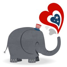 Republican Elephant N5