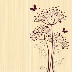 Delicate floral design