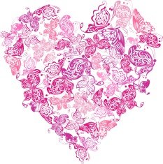 Heart of butterflies N5