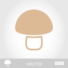 Vector Mushroom icon