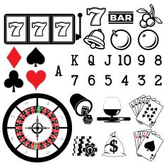 Icons set Casino N2