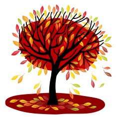 Autumn Tree N43