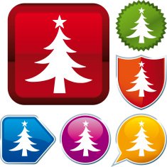icon series christmas tree