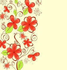 abstract floral background N151