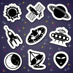 space exploration label