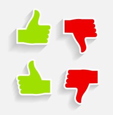 Hand signal on white vector illustration EPS 10