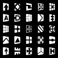 Collection of different graphic elements N5