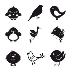 birds icons N8