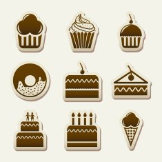 Cakes Icons N2