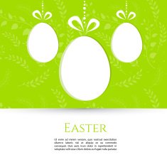 Easter design template N6