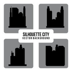 Silhouette city N2