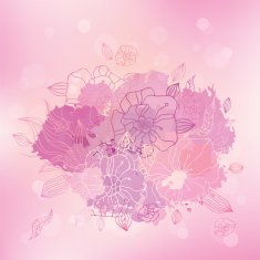 Vector floral background N70