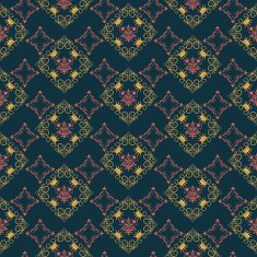 floral background seamless pattern wallpaper N117