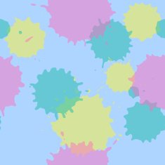 abstract seamless pattern with paint stains