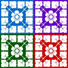 classical floral design N2
