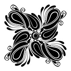 Beautiful Deco Square (Vector) N14