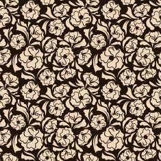 Seamless floral pattern vector illustration N18