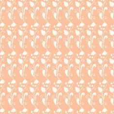 Neutral floral ornament beige color N2