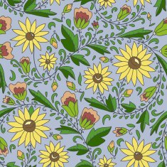 flower sunflower leaves buds N2
