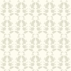 Neutral floral ornament Beige plant N6